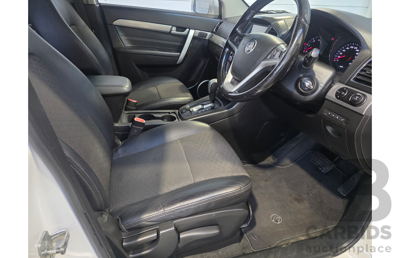 02/2016 Holden Captiva 7 LT (AWD) CG MY16 4d Wagon White 2.2L