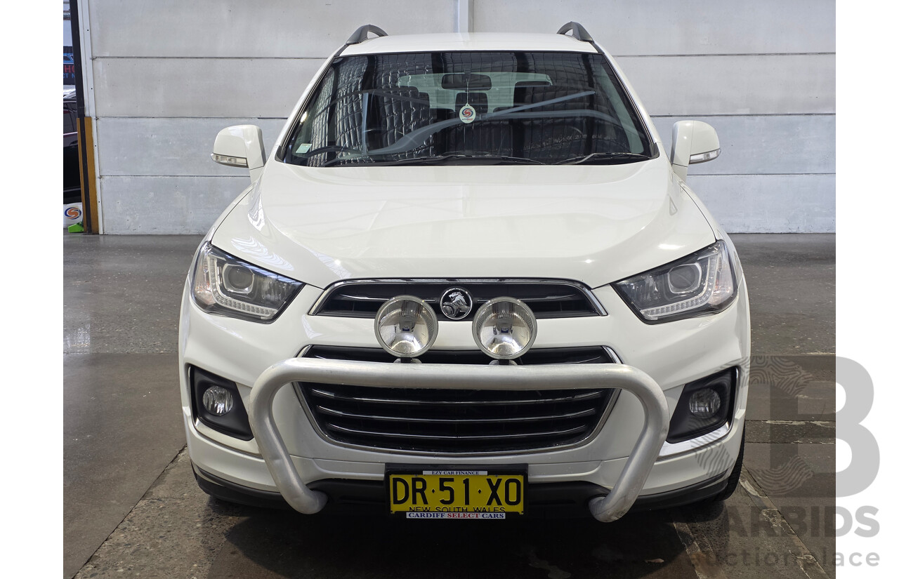 02/2016 Holden Captiva 7 LT (AWD) CG MY16 4d Wagon White 2.2L