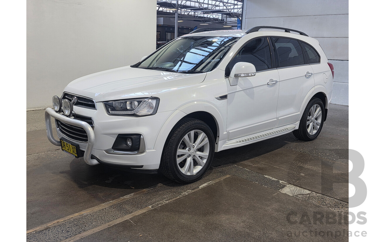 02/2016 Holden Captiva 7 LT (AWD) CG MY16 4d Wagon White 2.2L