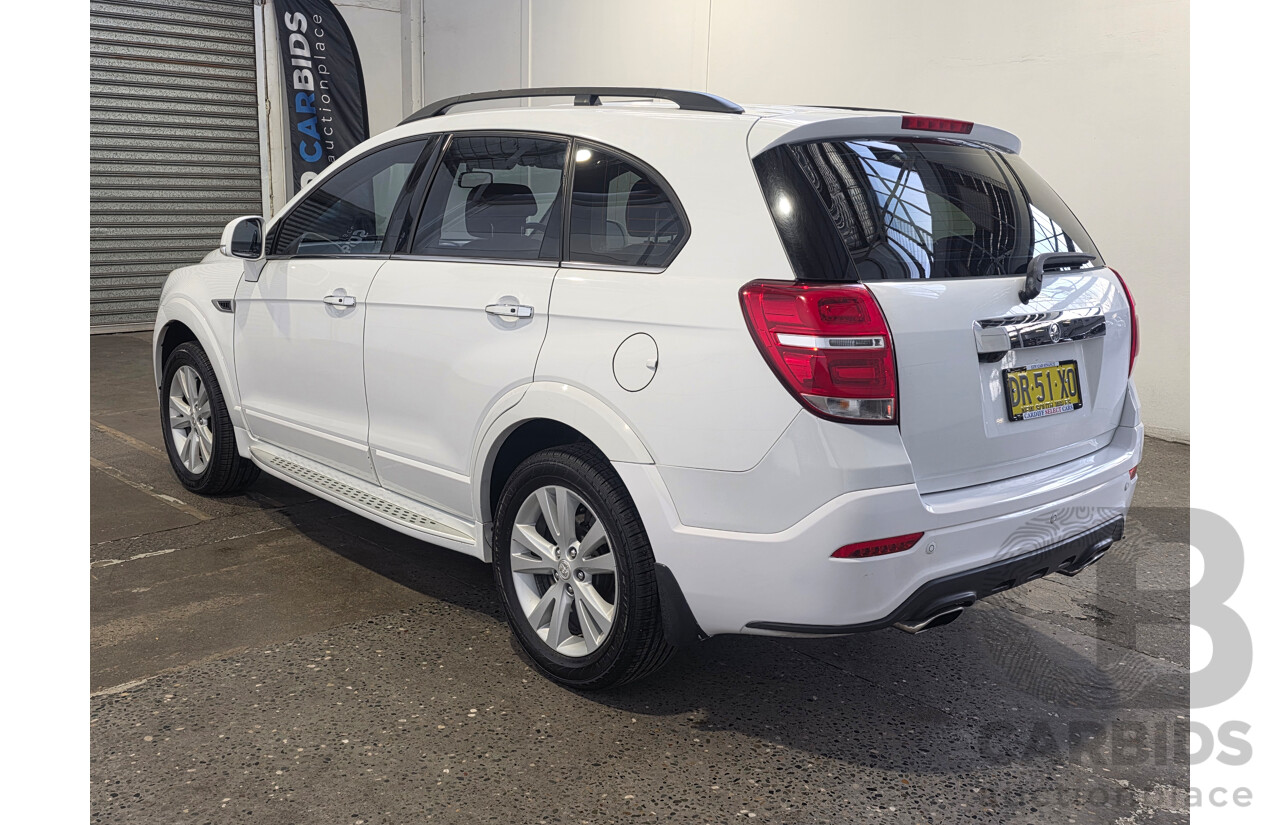 02/2016 Holden Captiva 7 LT (AWD) CG MY16 4d Wagon White 2.2L