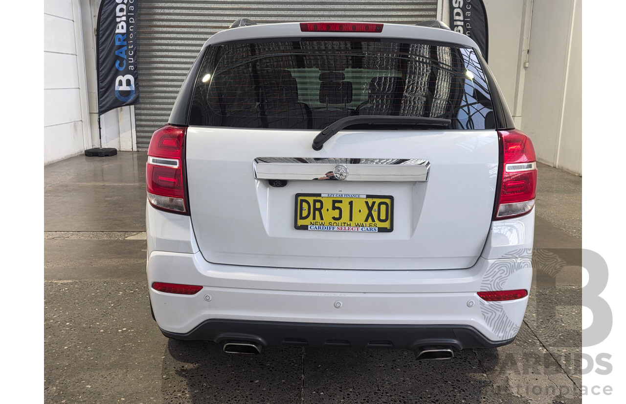 02/2016 Holden Captiva 7 LT (AWD) CG MY16 4d Wagon White 2.2L