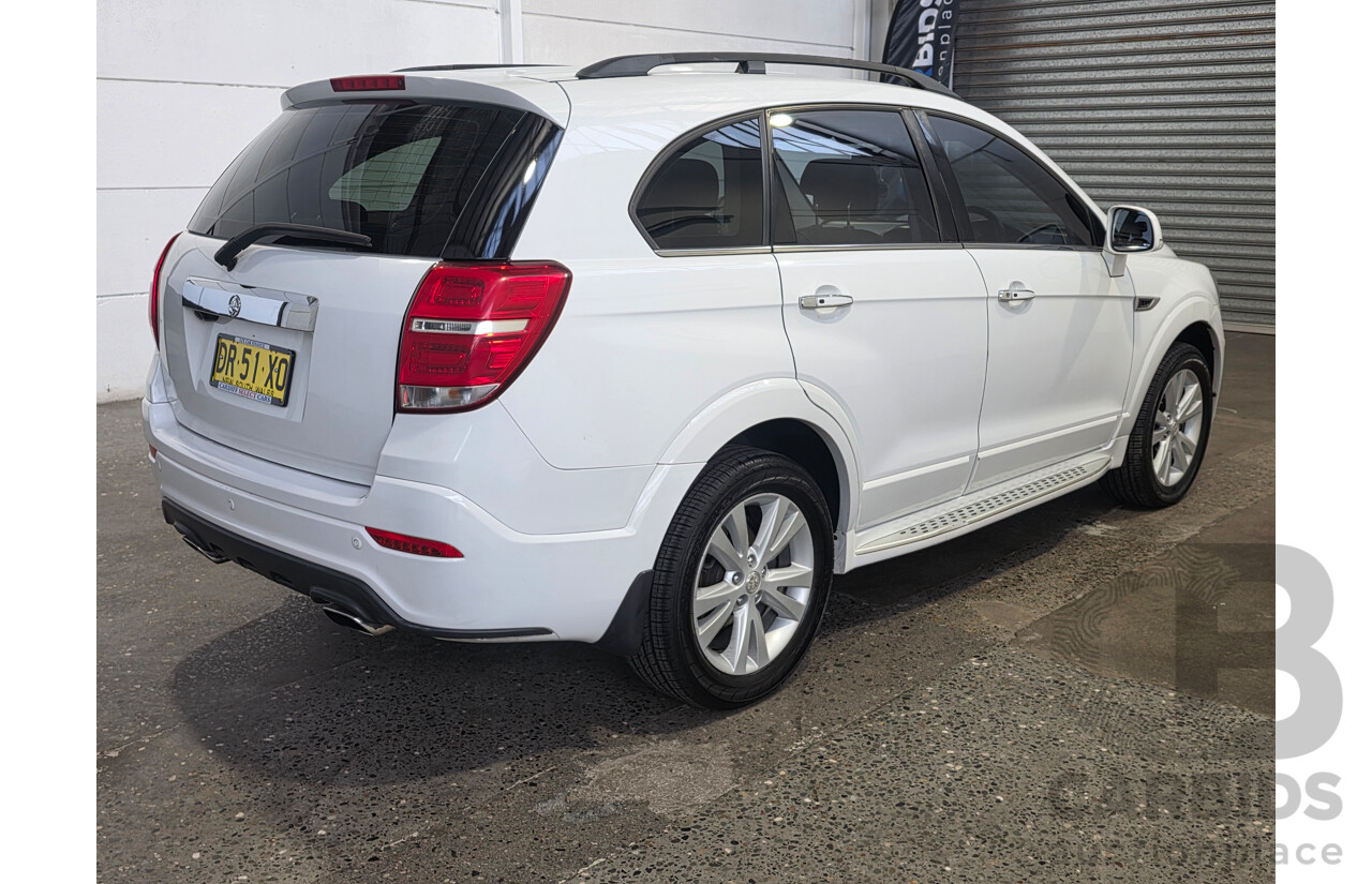 02/2016 Holden Captiva 7 LT (AWD) CG MY16 4d Wagon White 2.2L