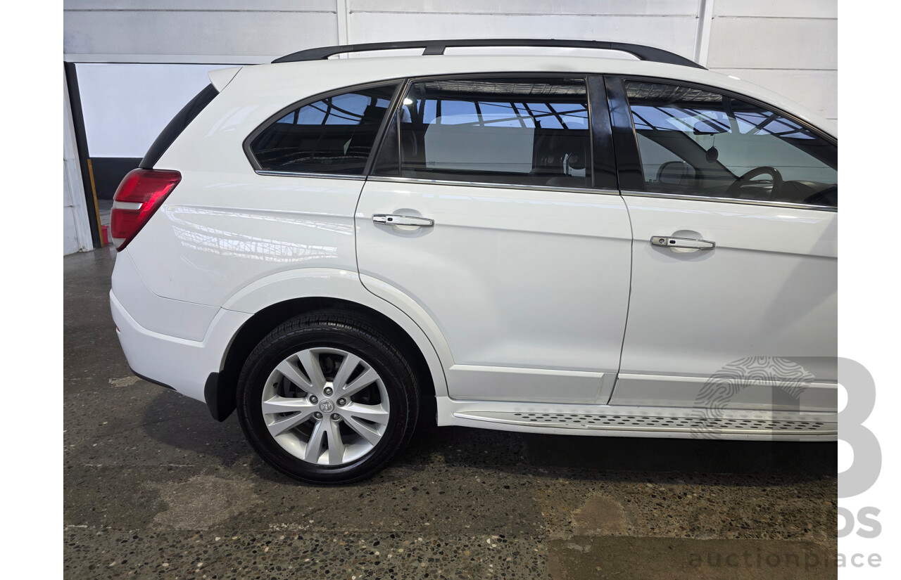 02/2016 Holden Captiva 7 LT (AWD) CG MY16 4d Wagon White 2.2L