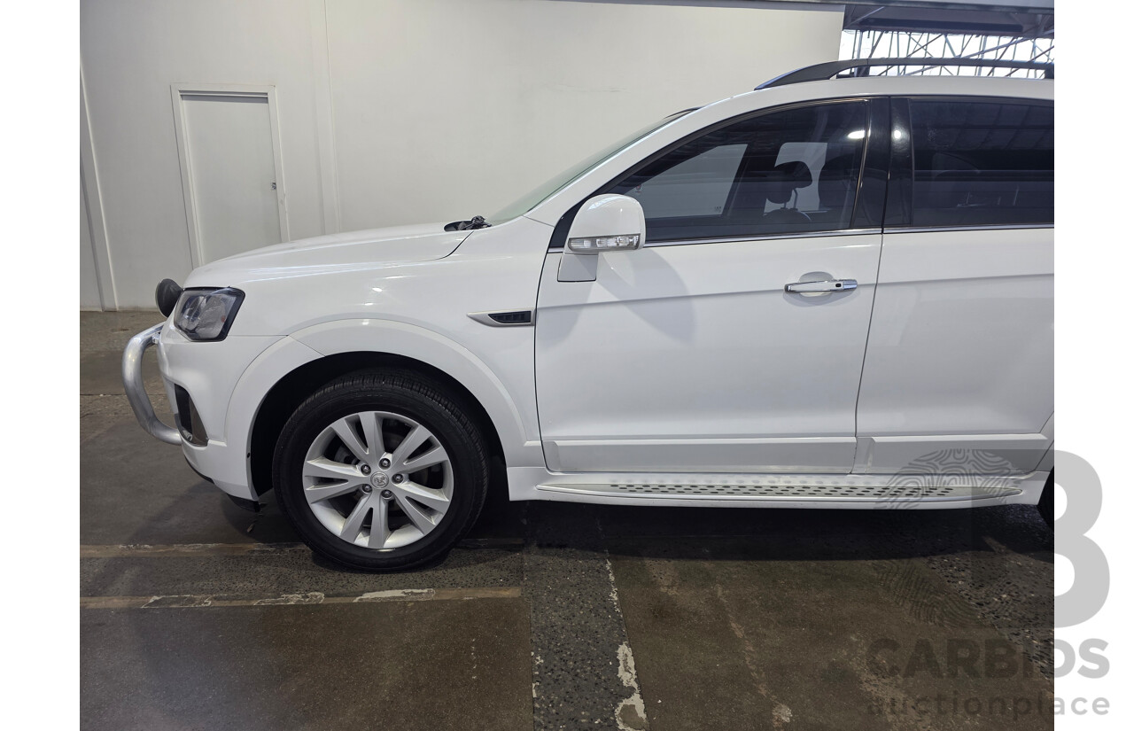 02/2016 Holden Captiva 7 LT (AWD) CG MY16 4d Wagon White 2.2L