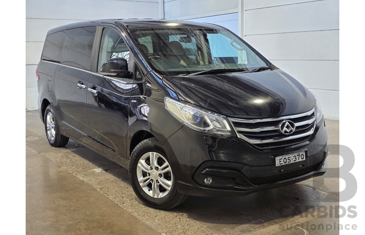 09/2016 Ldv G10 (RWD) SV7A 4d Wagon Black 2.0L 9 Seats