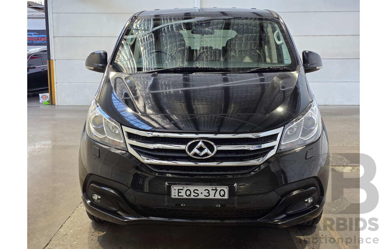 09/2016 Ldv G10 (RWD) SV7A 4d Wagon Black 2.0L 9 Seats