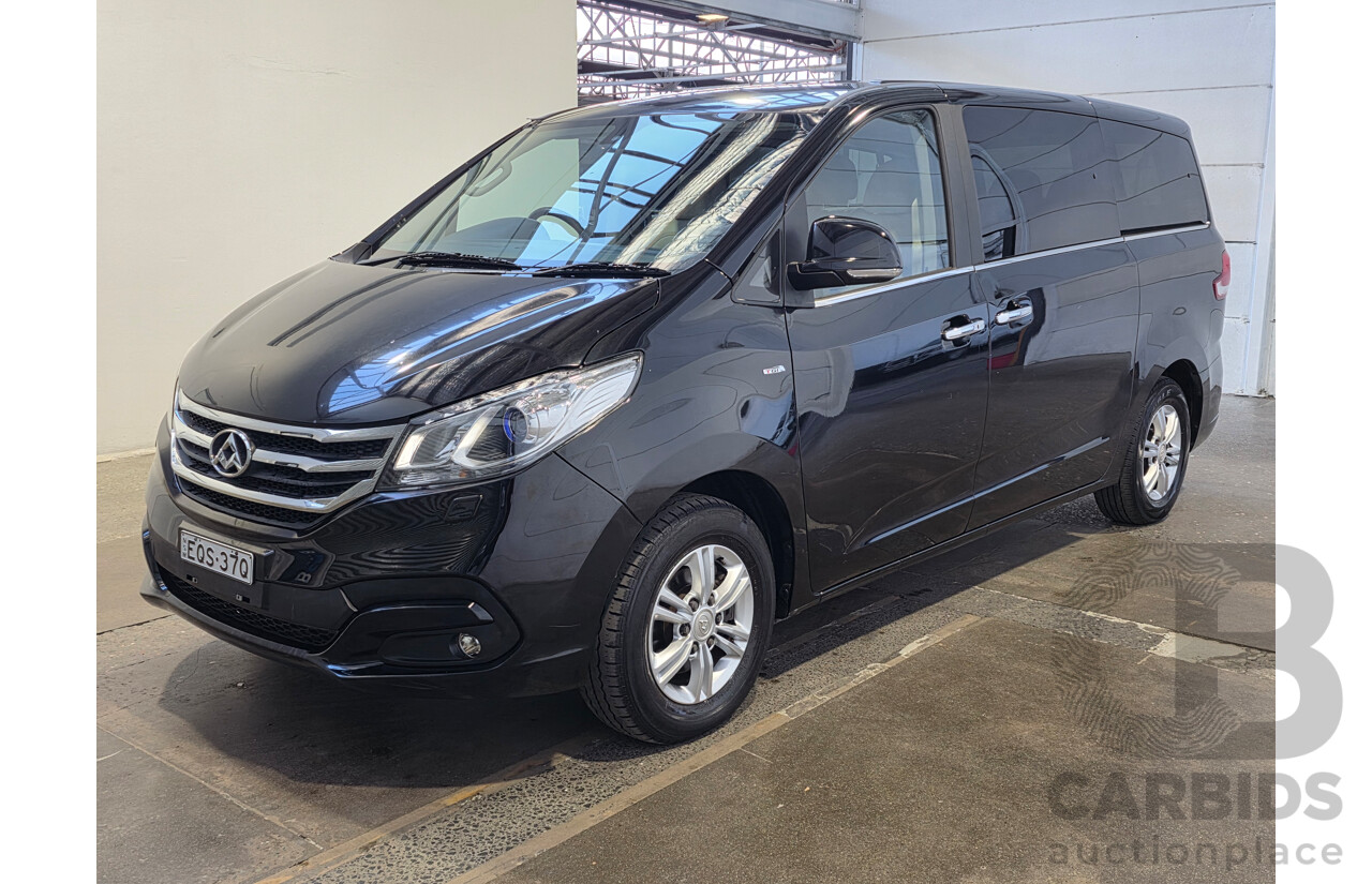 09/2016 Ldv G10 (RWD) SV7A 4d Wagon Black 2.0L 9 Seats