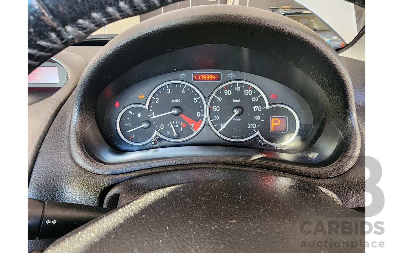 01/2007 Peugeot 206 CC  2d Cabriolet Silver 1.6L