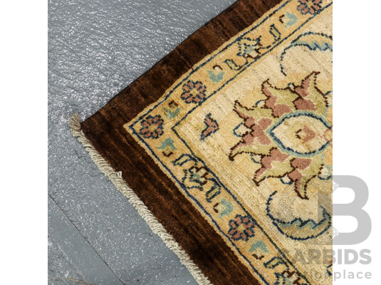 Hand Knotted Chobi Peshwar Rug