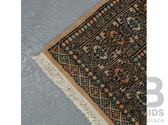 Hand Knotted Bokhara Rug