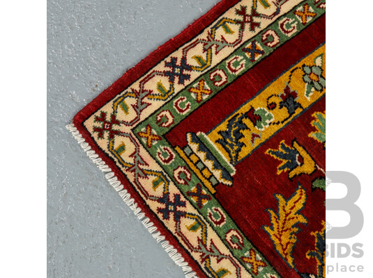 Hand Knotted Prayer Rug
