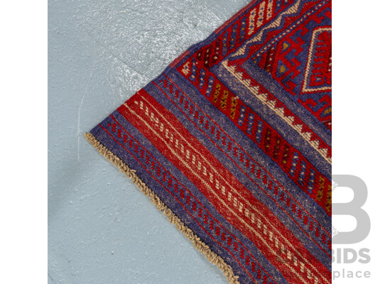 Hand Knotted Persian Meshwani Runner Rug