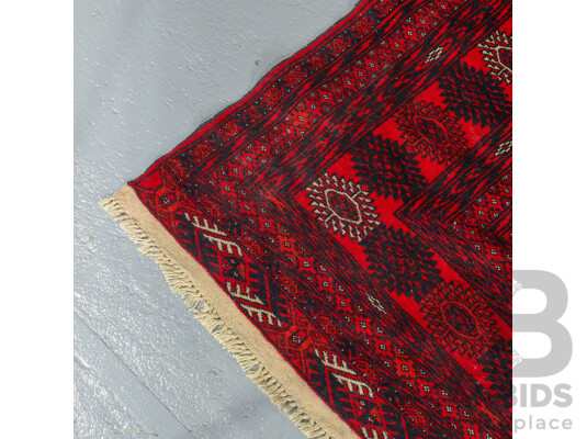 Hand Knotted Afghan Rug
