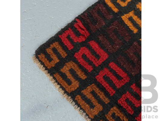Hand Knotted Bohemian Rug