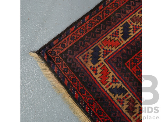 Hand Knotted Persian Baluchi Rug