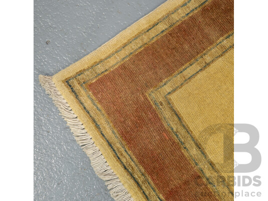 Hand Knotted Wool Rug