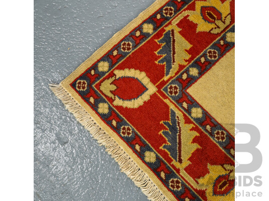 Hand Knotted Afghan Chobi Rug