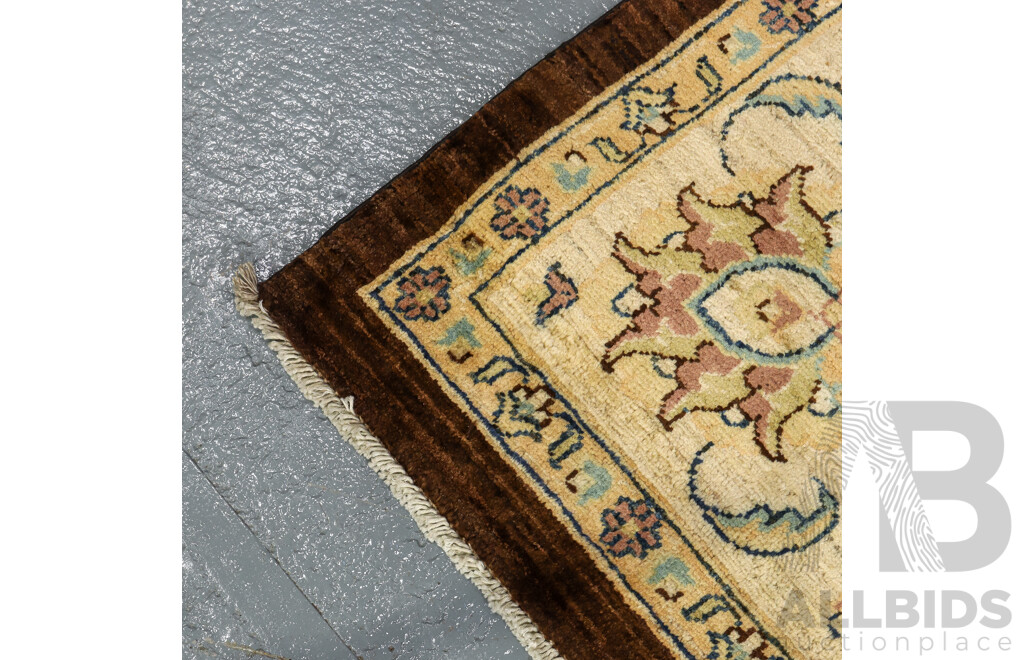 Hand Knotted Chobi Peshwar Rug
