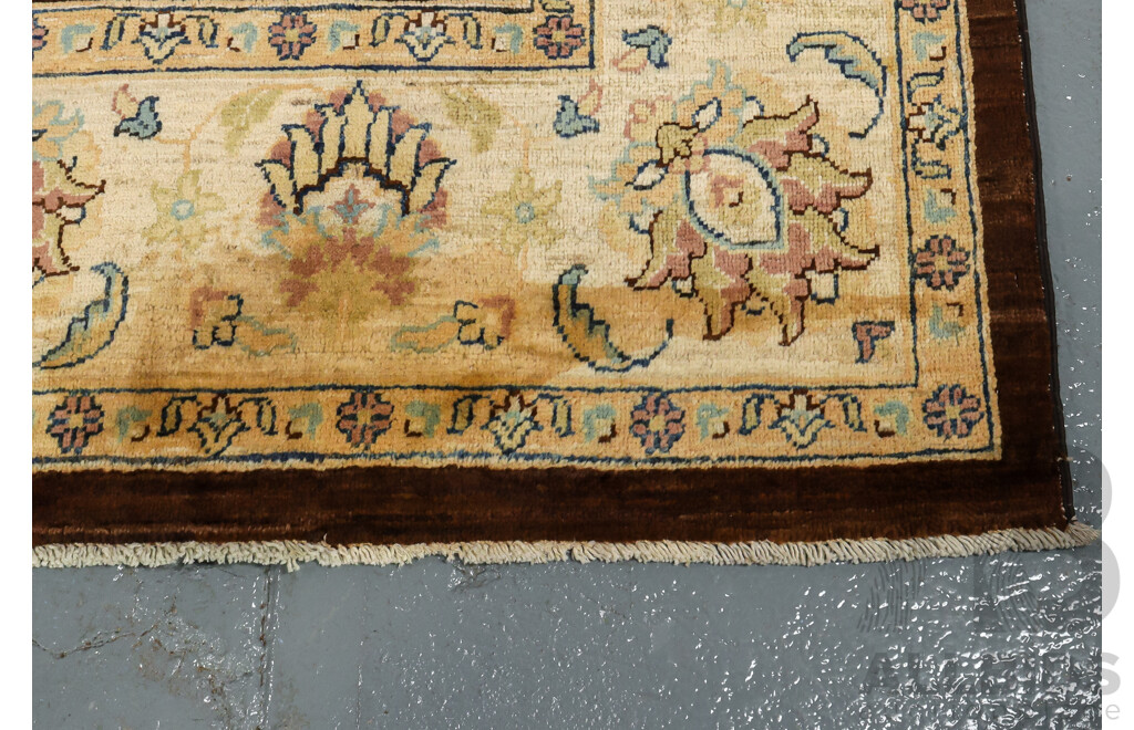 Hand Knotted Chobi Peshwar Rug