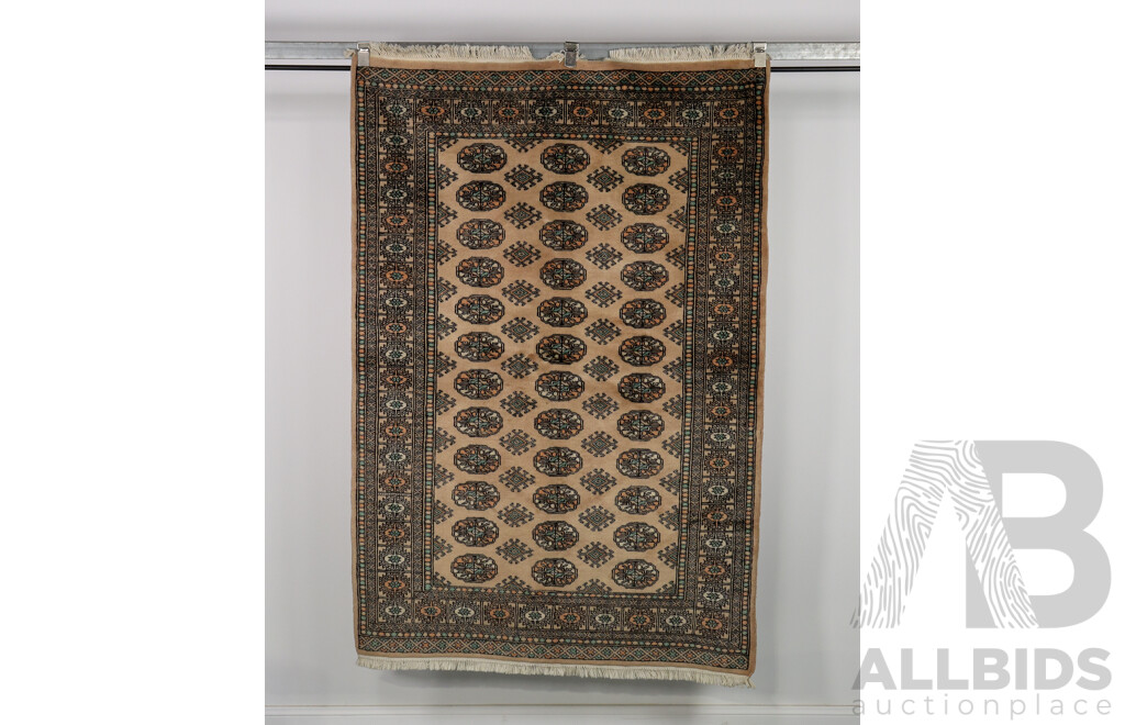 Hand Knotted Bokhara Rug