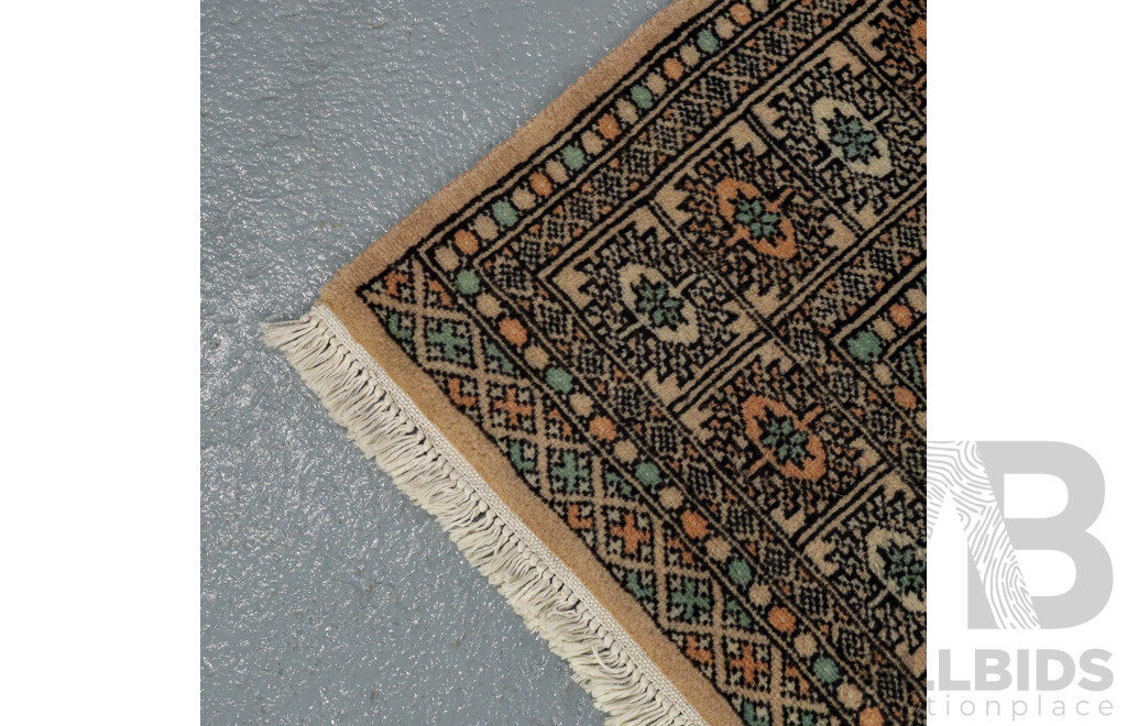 Hand Knotted Bokhara Rug