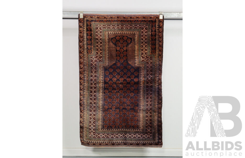 Hand Knotted Afghan Baluchi Rug