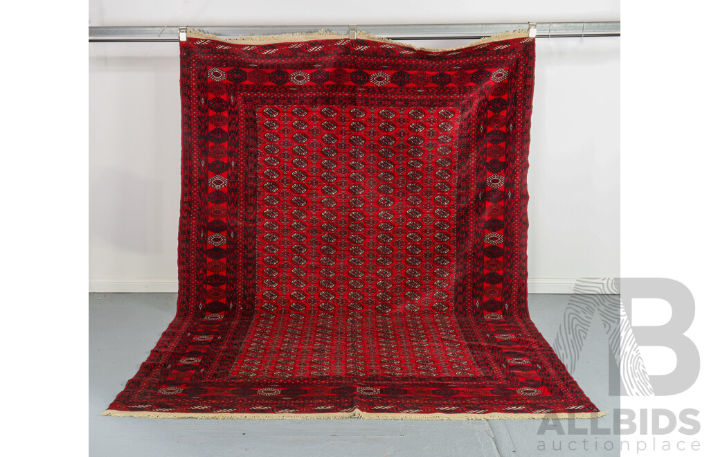 Hand Knotted Afghan Rug