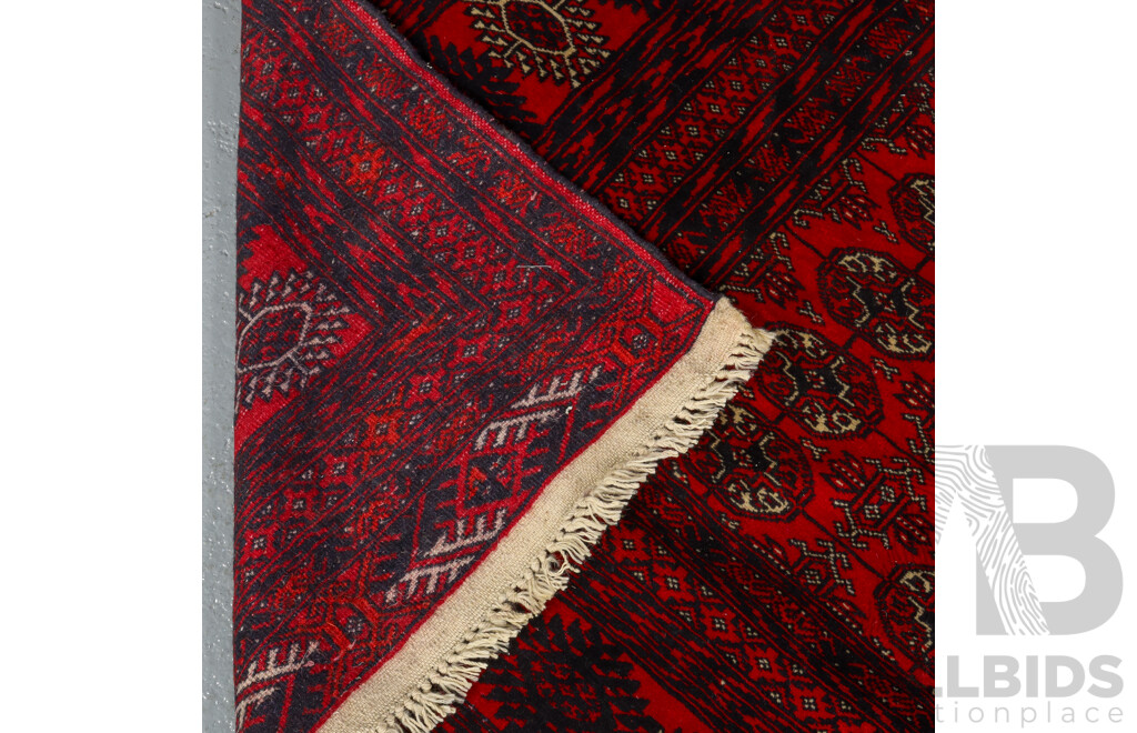Hand Knotted Afghan Rug
