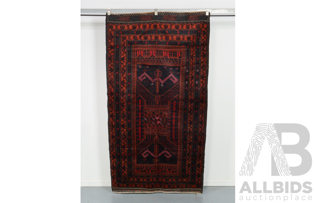 Hand Knotted Baluchi Rug