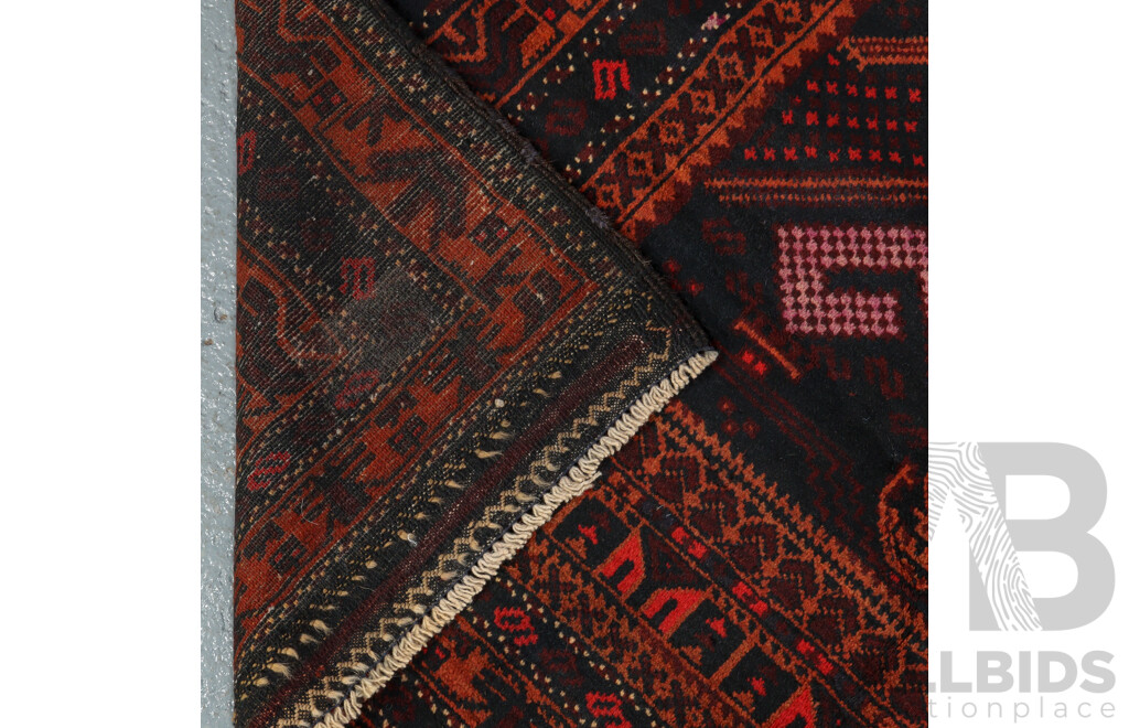 Hand Knotted Baluchi Rug