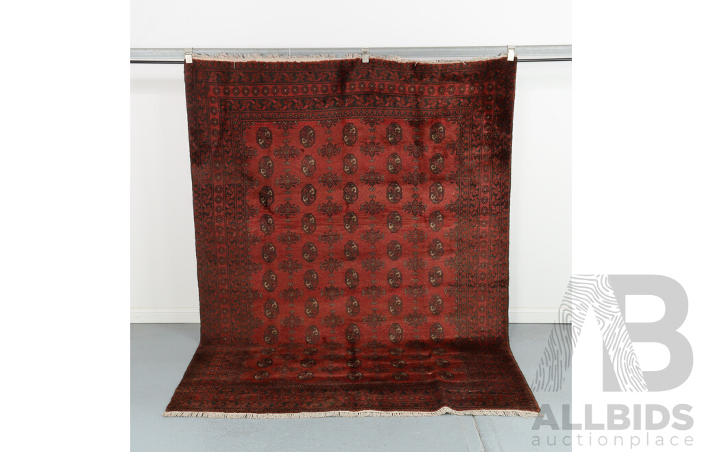 Hand Knotted Afghan Rug