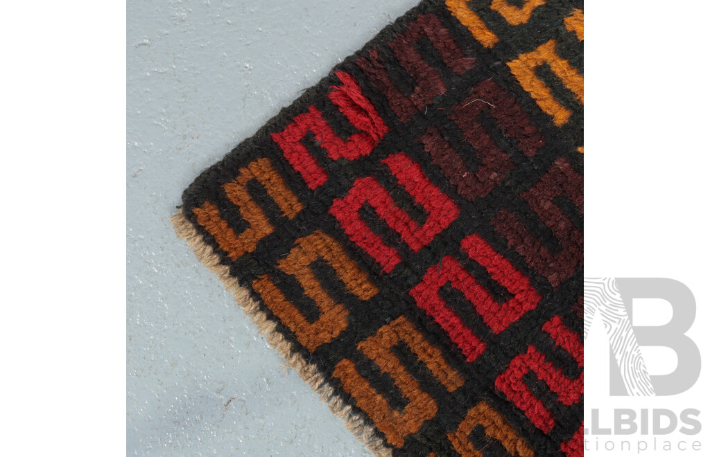 Hand Knotted Bohemian Rug
