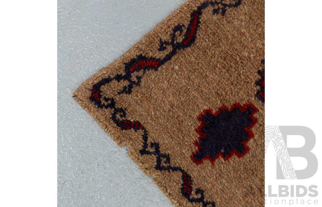 Hand Knotted Afghan Rug