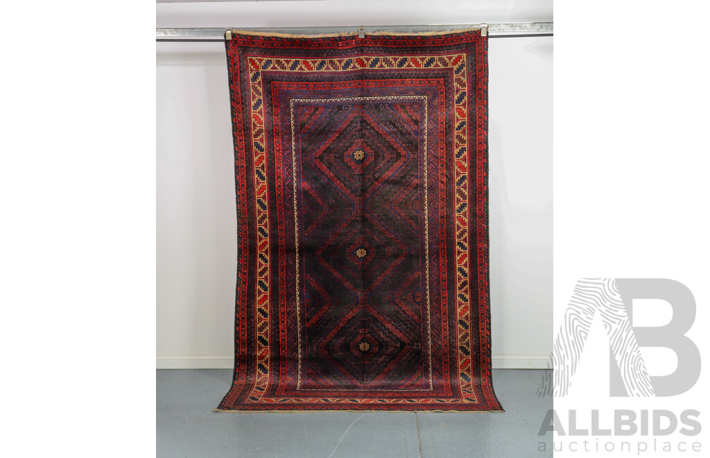 Hand Knotted Persian Baluchi Rug