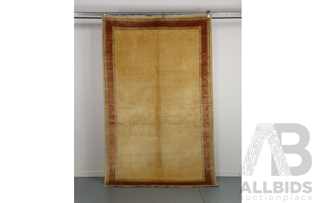 Hand Knotted Wool Rug