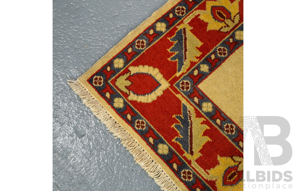Hand Knotted Afghan Chobi Rug