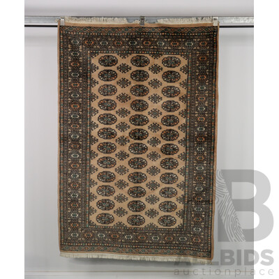 Hand Knotted Bokhara Rug