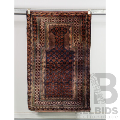 Hand Knotted Afghan Baluchi Rug