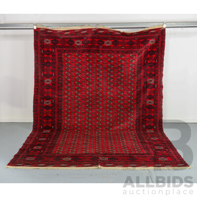 Hand Knotted Afghan Rug