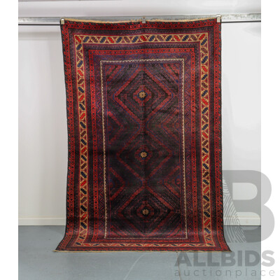 Hand Knotted Persian Baluchi Rug