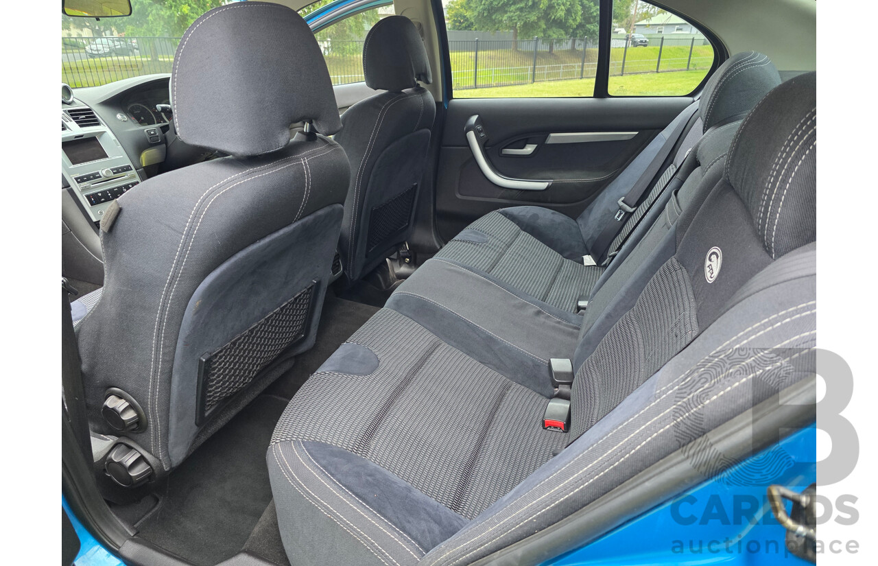 11/2006 Ford FPV GT (RWD) BF MKII Build No. 0072 4d Sedan Neo Blue Boss 290 V8 5.4L