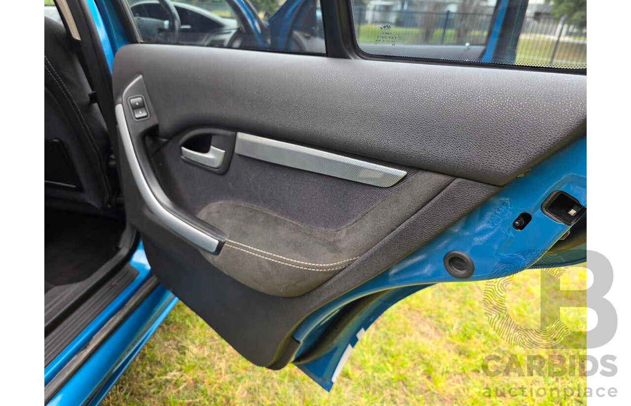11/2006 Ford FPV GT (RWD) BF MKII Build No. 0072 4d Sedan Neo Blue Boss 290 V8 5.4L