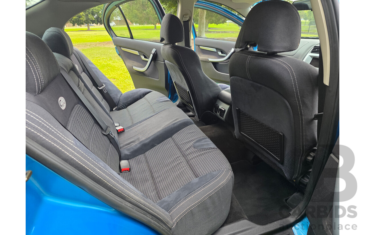 11/2006 Ford FPV GT (RWD) BF MKII Build No. 0072 4d Sedan Neo Blue Boss 290 V8 5.4L