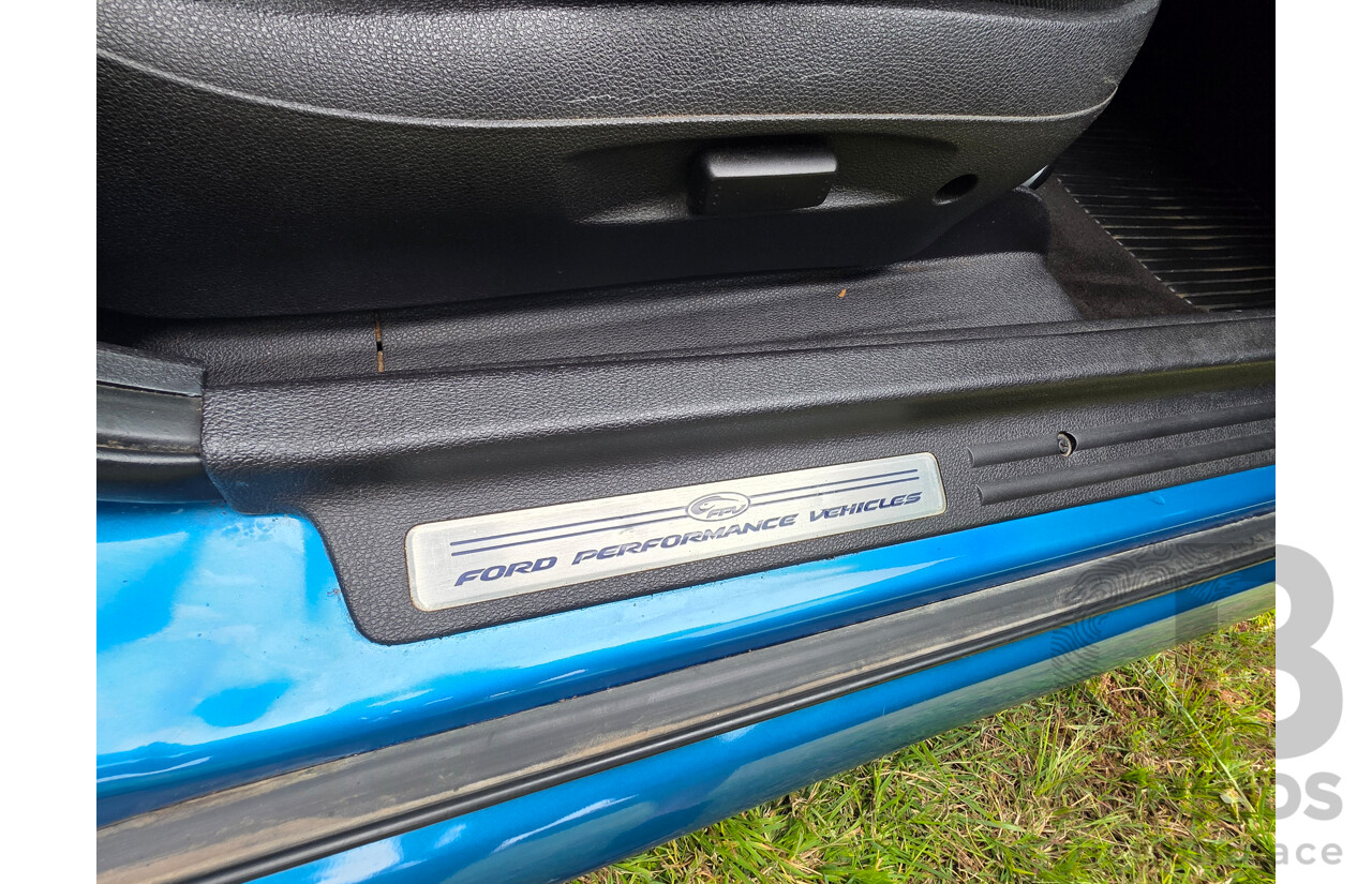 11/2006 Ford FPV GT (RWD) BF MKII Build No. 0072 4d Sedan Neo Blue Boss 290 V8 5.4L