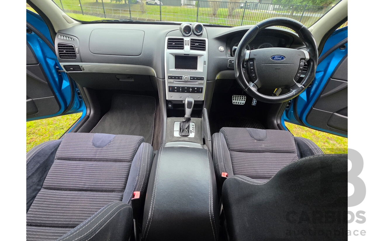 11/2006 Ford FPV GT (RWD) BF MKII Build No. 0072 4d Sedan Neo Blue Boss 290 V8 5.4L