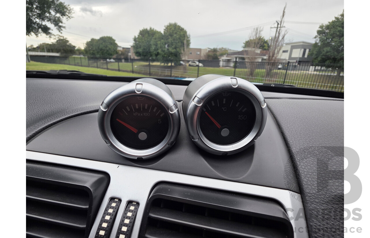 11/2006 Ford FPV GT (RWD) BF MKII Build No. 0072 4d Sedan Neo Blue Boss 290 V8 5.4L