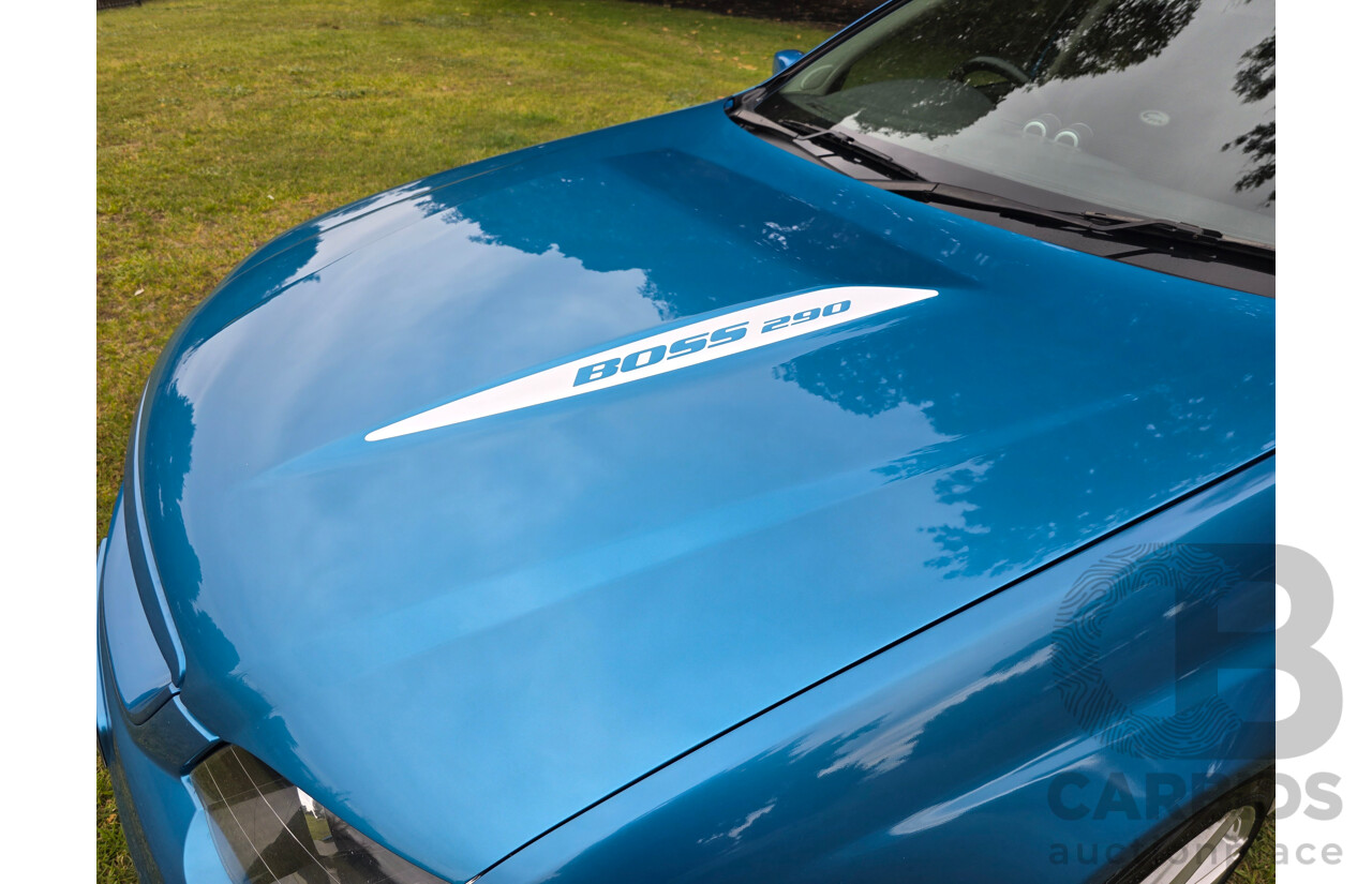 11/2006 Ford FPV GT (RWD) BF MKII Build No. 0072 4d Sedan Neo Blue Boss 290 V8 5.4L