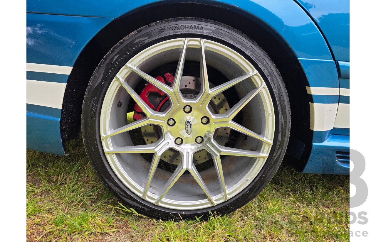 11/2006 Ford FPV GT (RWD) BF MKII Build No. 0072 4d Sedan Neo Blue Boss 290 V8 5.4L