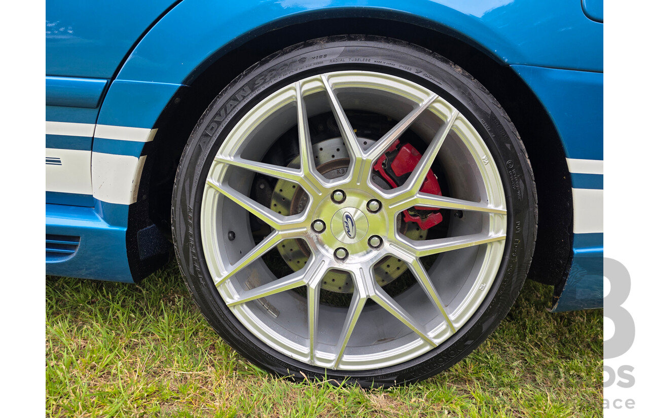 11/2006 Ford FPV GT (RWD) BF MKII Build No. 0072 4d Sedan Neo Blue Boss 290 V8 5.4L