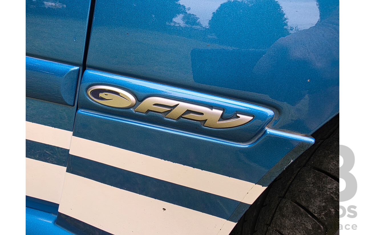 11/2006 Ford FPV GT (RWD) BF MKII Build No. 0072 4d Sedan Neo Blue Boss 290 V8 5.4L